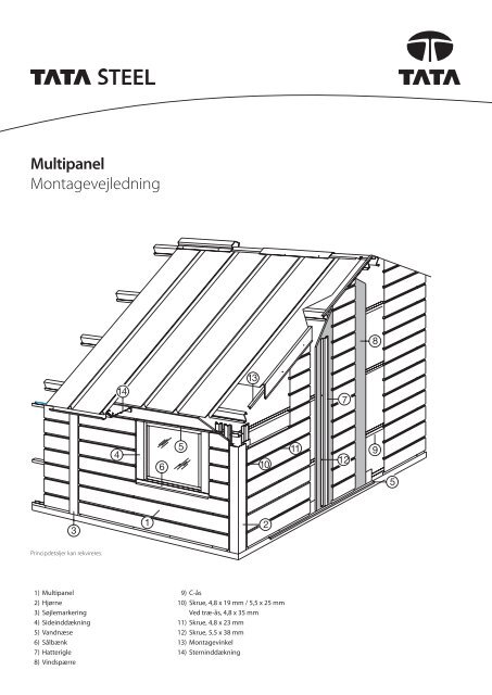 Multipanel Montagevejledning - Velkommen til Tata Steel