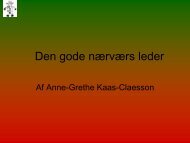 Den gode nærværs leder – Anne-Grethe Kaas-Claesson