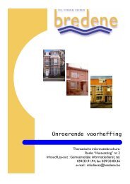 Onroerende voorheffing - Bredene