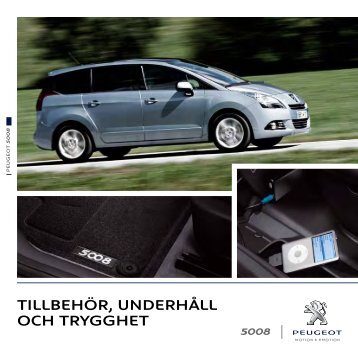 tillbeHör, underHåll ocH tryggHet