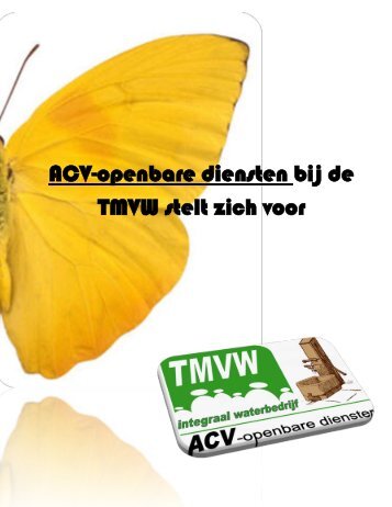 20110101 TMVW Onthaalbrochure ACV - acv lrb Gent