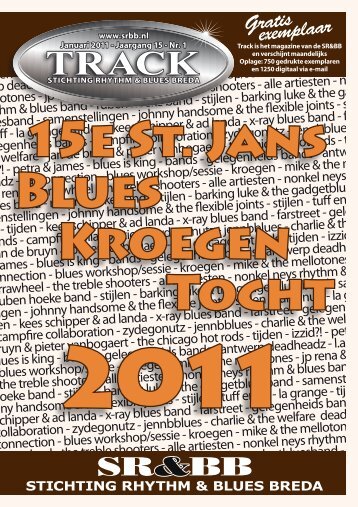 15e St. Jans Blues Kroegen Tocht - Stichting Rhythm & Blues Breda