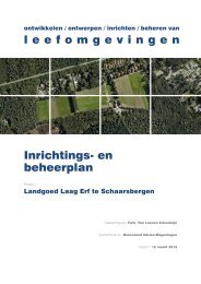 leefomgevingen Inrichtings- en beheerplan - Gemeente Arnhem