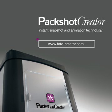 PackshotCreator - FOTO CREATOR 360° GmbH