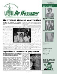 Westzaanse kinderen voor Gambia - Westzaan.info