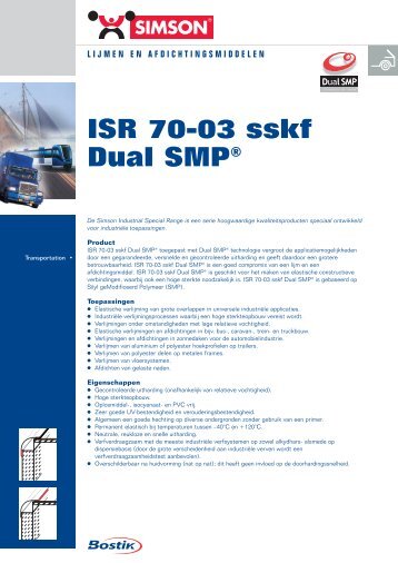 ISR 70-03 sskf Dual SMP®