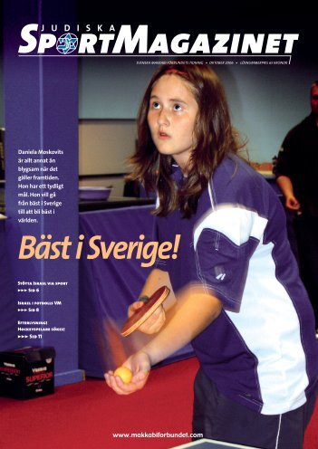 Bäst i Sverige! - Svenska Makkabiförbundet