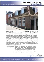 BOLSWARD WITHERENSTRAAT 32-34 - Agricola Makelaardij