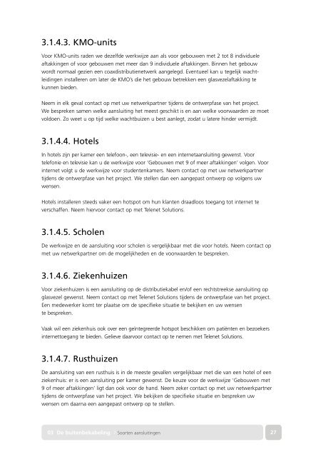 Telenet Werfbrochure - Integan