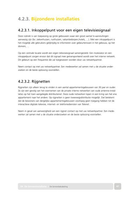 Telenet Werfbrochure - Integan