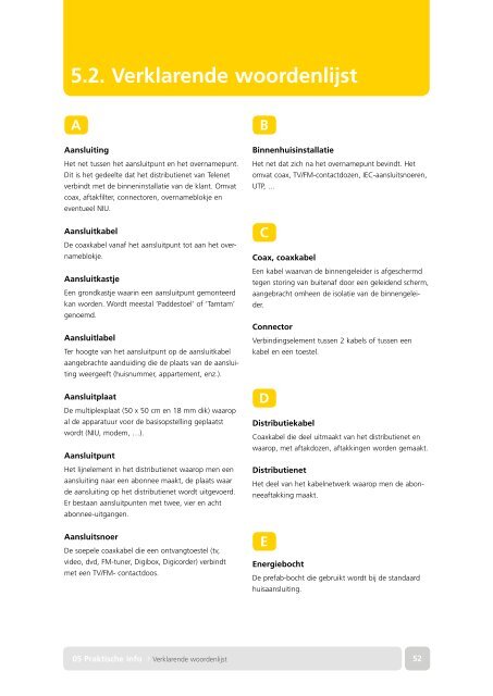 Telenet Werfbrochure - Integan