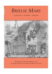 Brielse Mare 13/1 - Historische Vereniging de Brielse Maasmond!