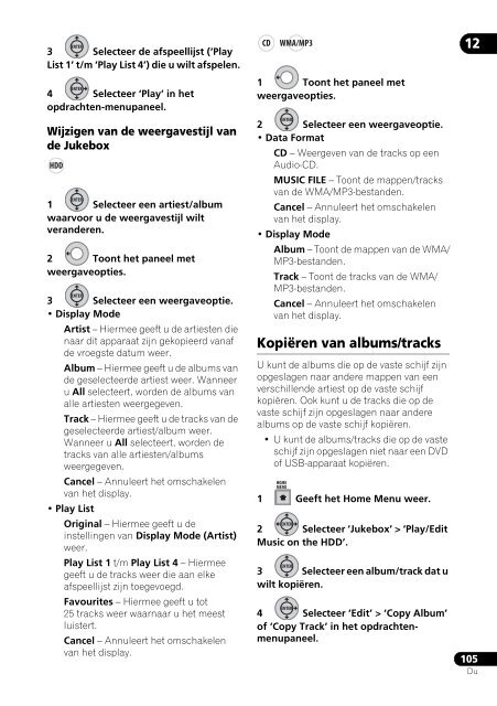 bestanden/Hdd Recorder Pioneer DVR-560H-S.pdf - Handleiding ...