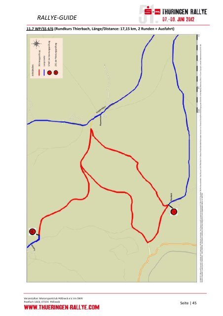 RALLYE-GUIDE - Thüringen Rallye