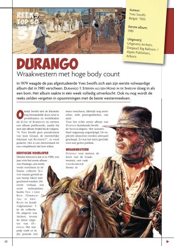 durango - Stripspeciaalzaak.be