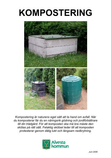 Broschyr om kompostering - Alvesta Kommun