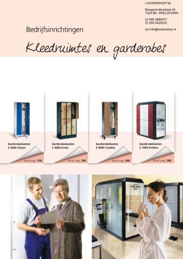 Download catalogus - Lockers en Garderobekasten