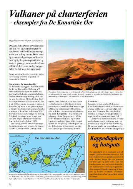 Artiklen er en pdf-fil på 378 kb - GeologiskNyt
