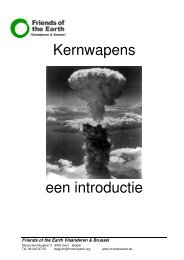 Kernwapens een introductie - For Mother Earth