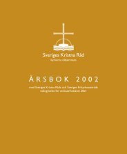 ÅRSBOK 2002 - Sveriges kristna råd