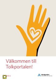 Välkommen till Tolkportalen! - Vårdguiden