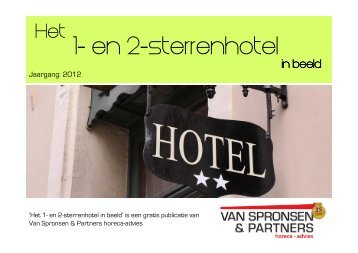 Het 1- en 2-sterrenhotel in Beeld - Van Spronsen & Partners