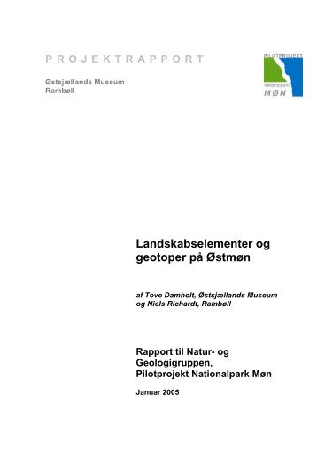 geotoper - Danmarks nationalparker