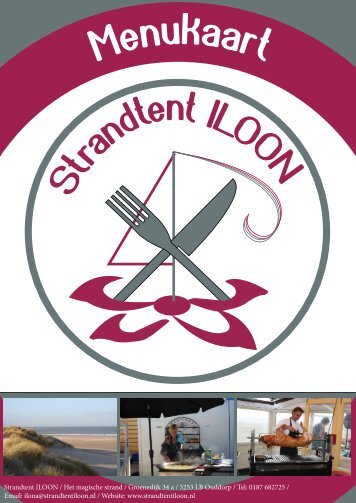 download hier de kaart - Strandtent Iloon