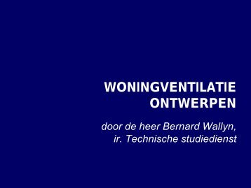 WONINGVENTILATIE ONTWERPEN