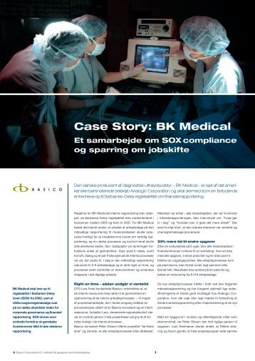 Case Story: BK Medical - Basico