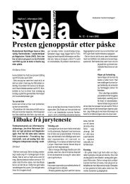 Presten gjenoppstår etter påske - Høgskulen i Volda