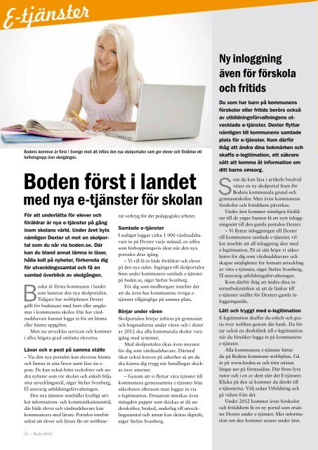 Boden Bild Nr 1 - 2012 - Bodens kommun