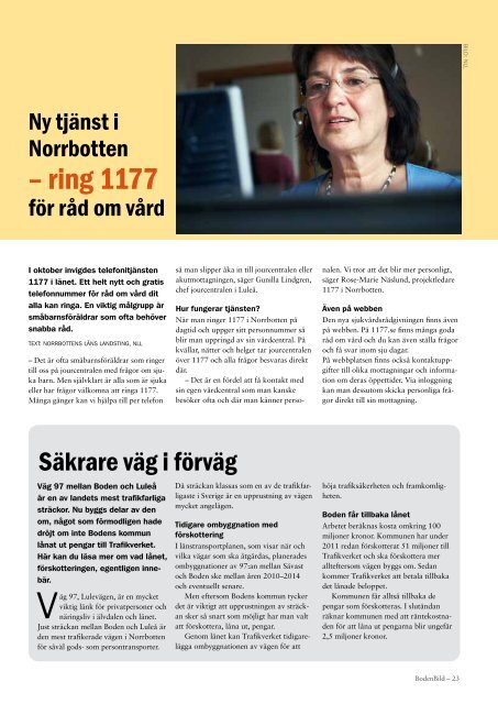 Boden Bild Nr 1 - 2012 - Bodens kommun