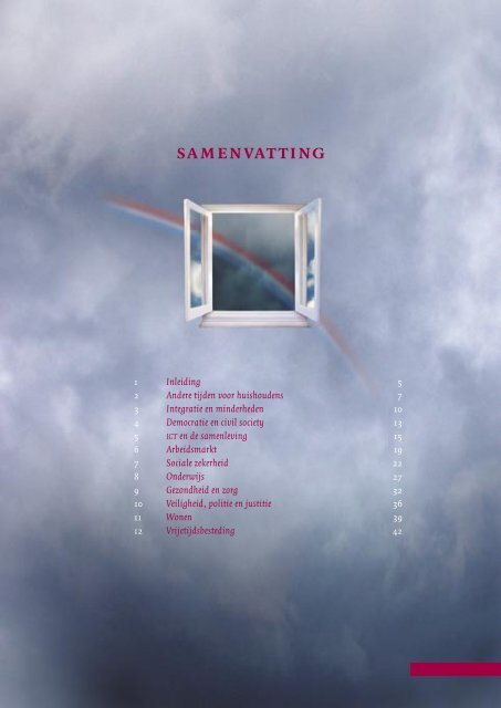 Sociaal en Cultureel Rapport 2004 samenvatting