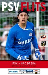 Klik hier om de PSV Flits van PSV - NAC Breda te downloaden (PDF)