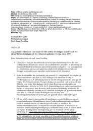 Journalistförbundet Förbundsstyrelsen & Ordf. Jonas ... - BloggProffs