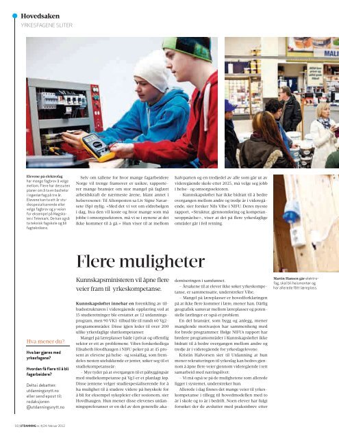 Utdanning nr. 4/2012 - Utdanningsnytt.no