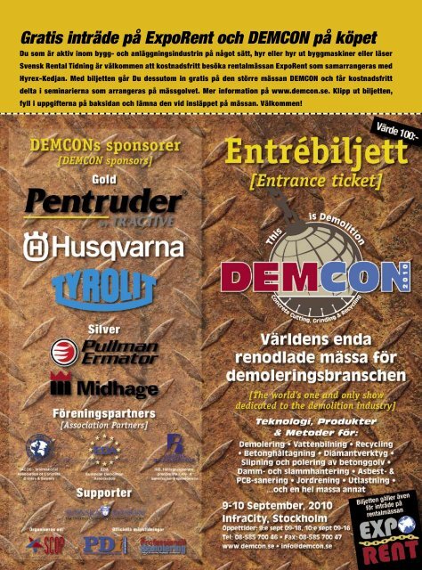 En hel tidning om alla nyheter som visas på DEMCON 2010 - PDWorld