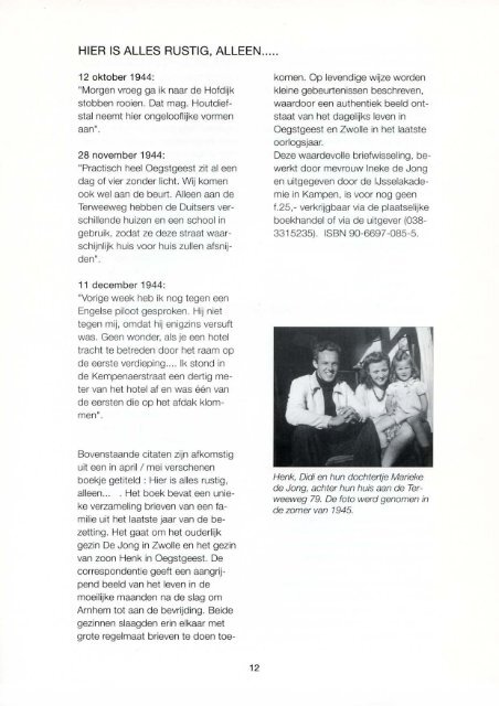 Over Oegstgeest oktober 1997 - Vereniging Oud Oegstgeest