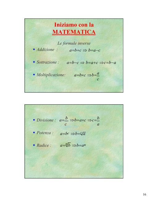 la mia prima lezione di fisica - Liceo Scientifico Galilei