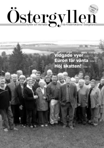 Östergyllen nr 3, 2003 - Kristdemokraterna - Östergötland