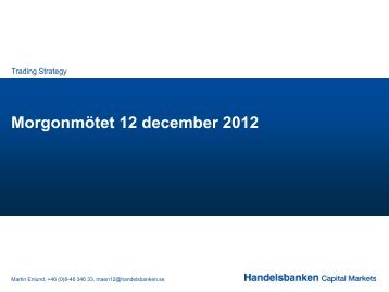 12 december 2012 (pdf) - Handelsbanken