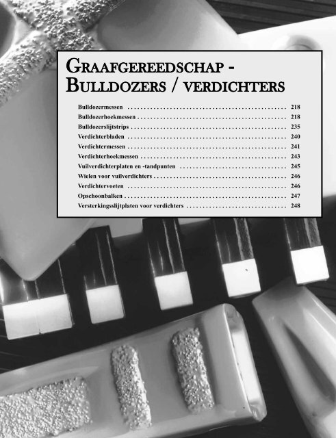 Graafgereedschap - Bulldozers / verdichters - Pon / Cat