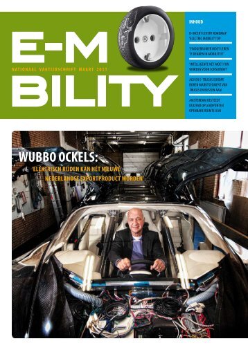 WUBBO OCKELS: - E-Mobility Magazine