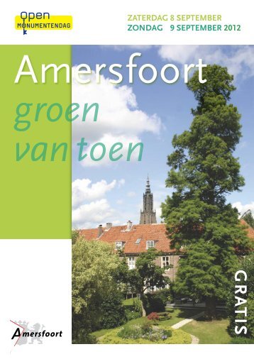 monumenten - VVV Amersfoort