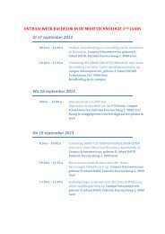 Rooster onthaalweek en startpakket modetechnologie