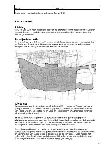 bestemmingsplan Drunen Zuid - Gemeente Heusden