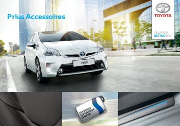 Prius Accessoires - Toyota Nederland