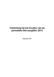 Toelichting bij het invullen van de periodieke btw ... - FOD Financiën