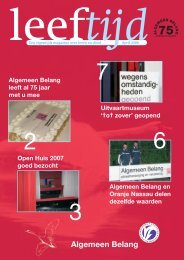 Magazine Leeftijd 2008 - HDB Assen